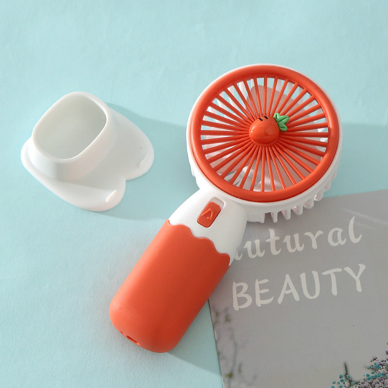 Women's portable handheld fan with flexible design Kalsten
