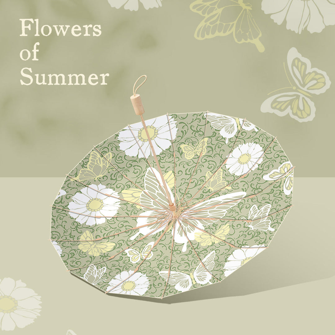 Women's fashionable and floral folding umbrella Kalsten