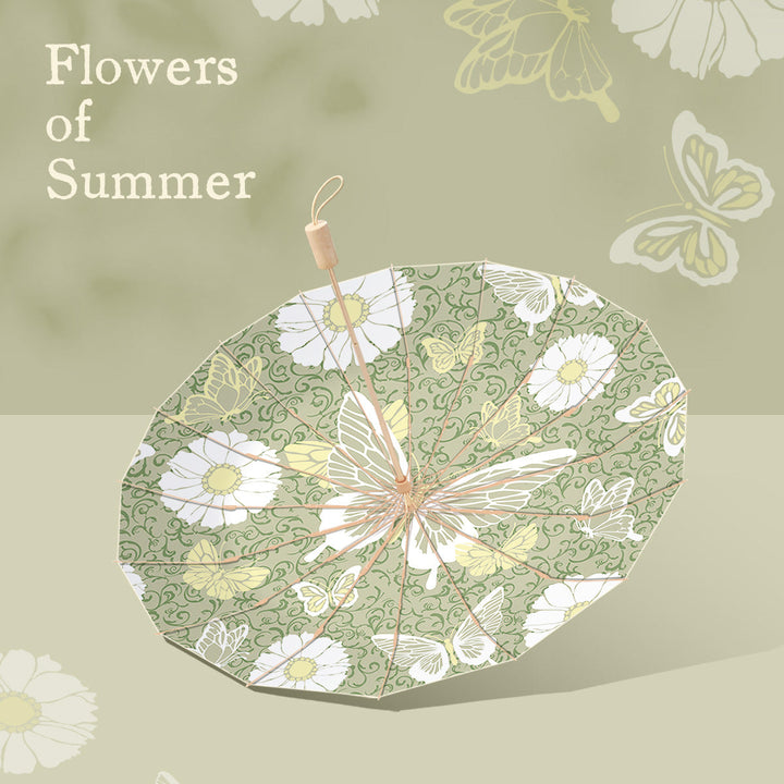 Women's fashionable and floral folding umbrella Kalsten