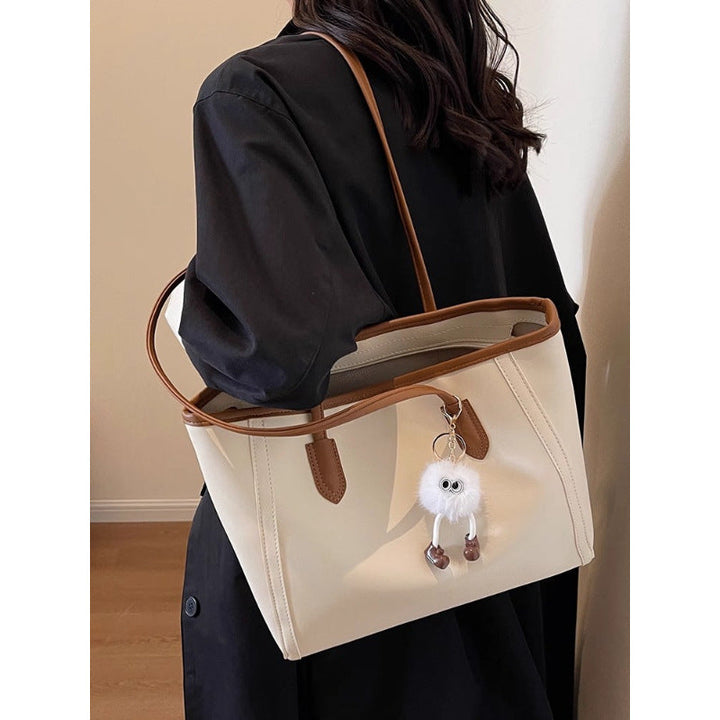 Classic Faux Leather Tote Bag Kalsten