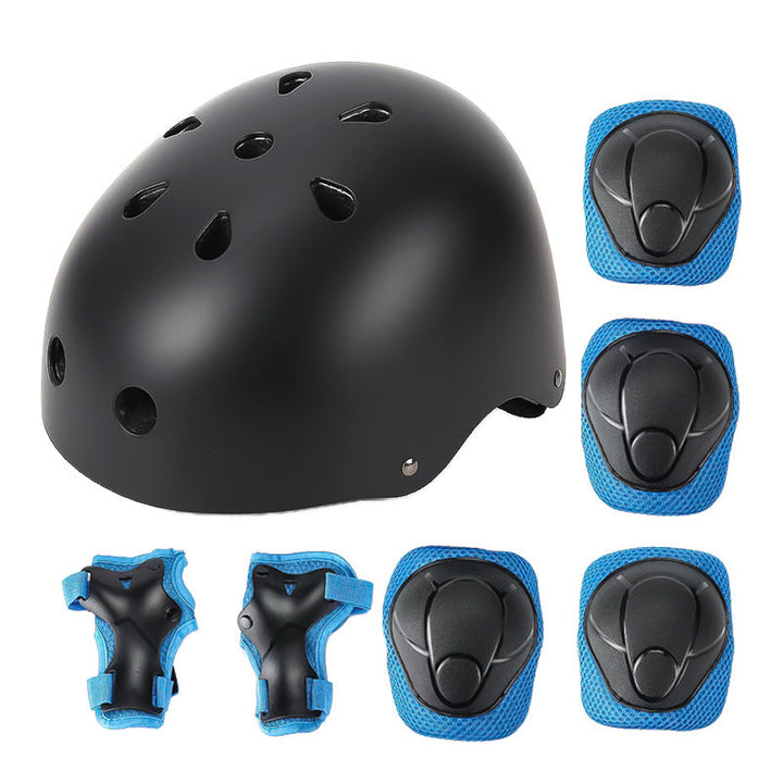 Protective Skate Helmet and Pads Set Kalsten