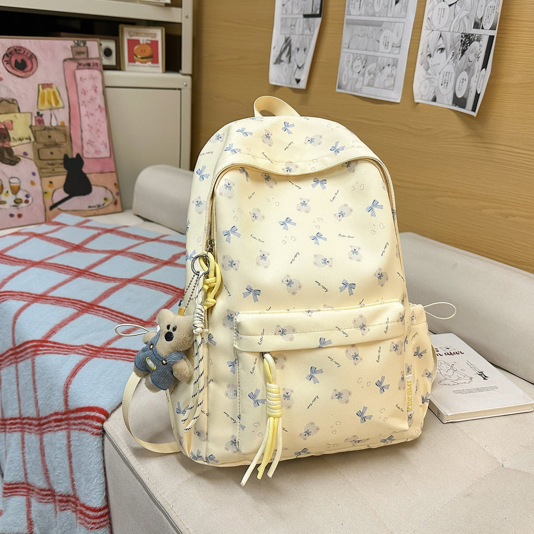 Charming Floral Print Backpack Kalsten