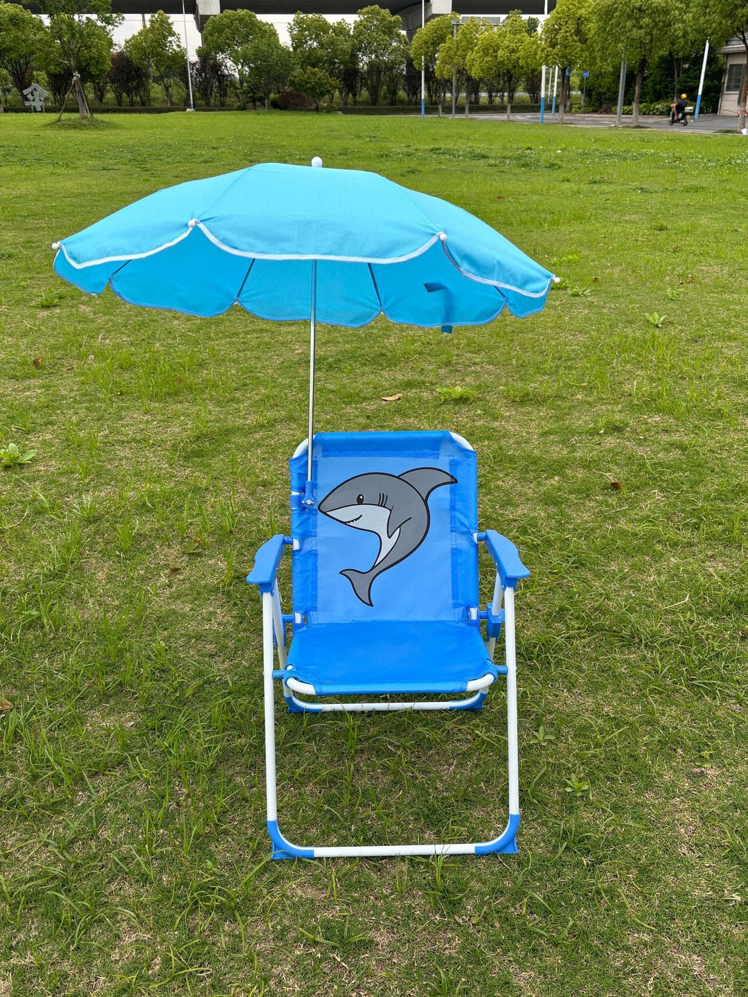 Ladies high chair with sun protection and animal motif Kalsten