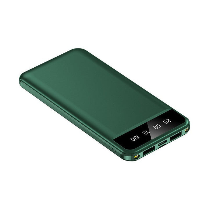 Portable power bank with state-of-the-art digital charge level display Kalsten