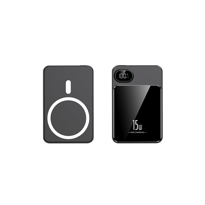 Magnetic Power Bank with fast Qi charging function and LCD display Kalsten