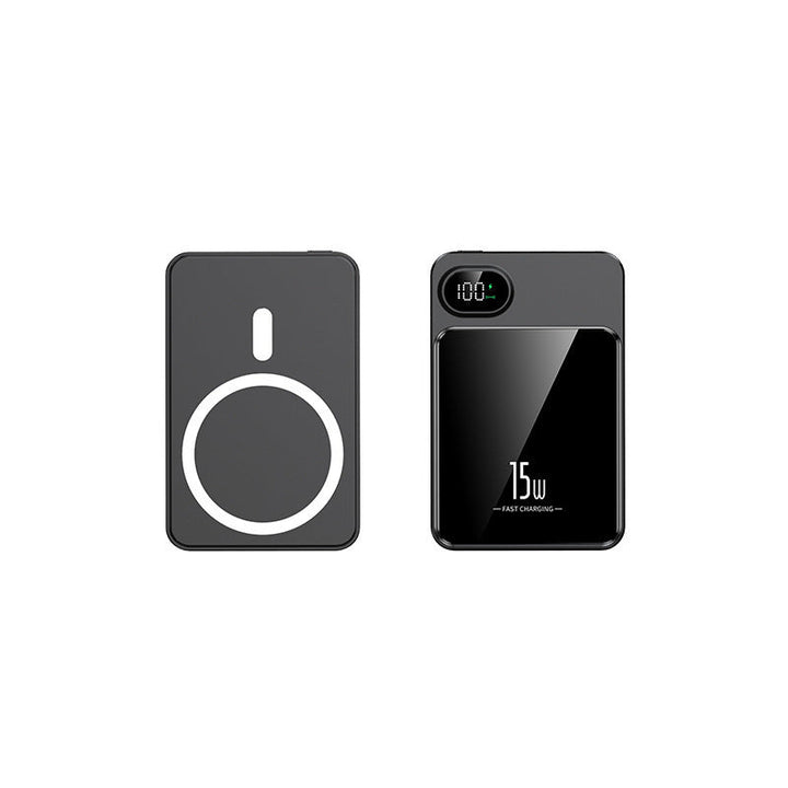 Magnetic Power Bank with fast Qi charging function and LCD display Kalsten