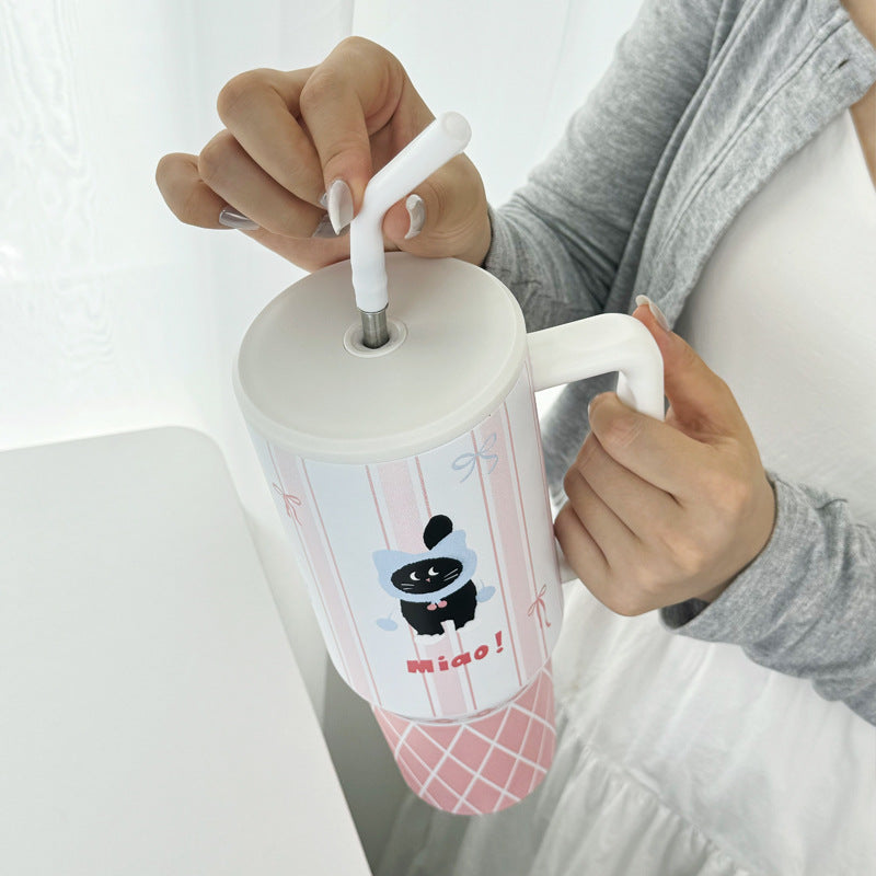 Women's thermos cup with cheerful vegetable design Kalsten