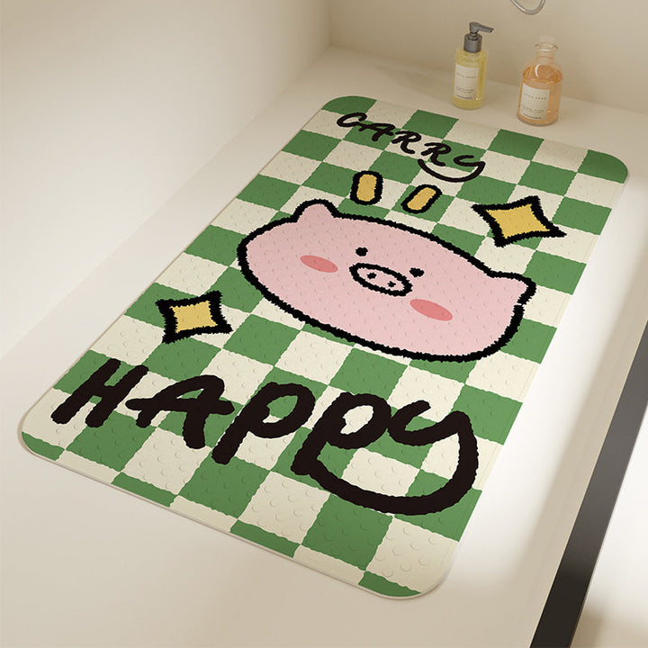 Fun Printed Bathroom Mat Kalsten
