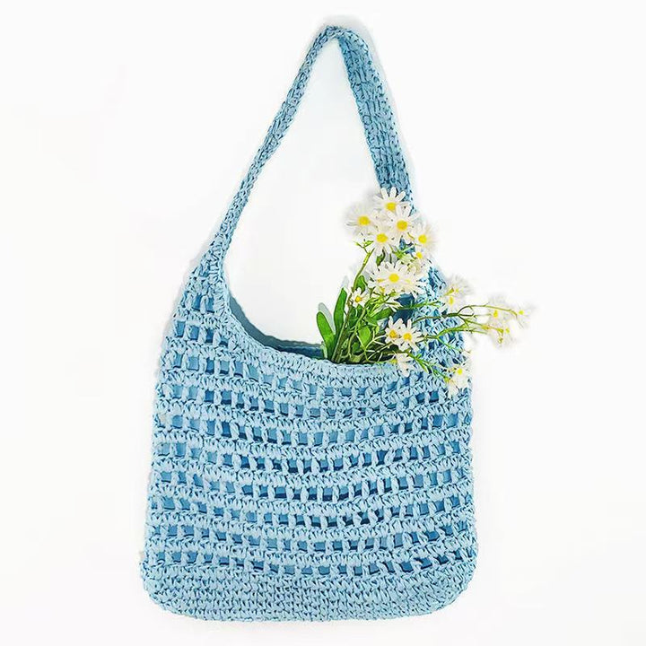 Handcrafted Large Macrame Shoulder Bag Kalsten