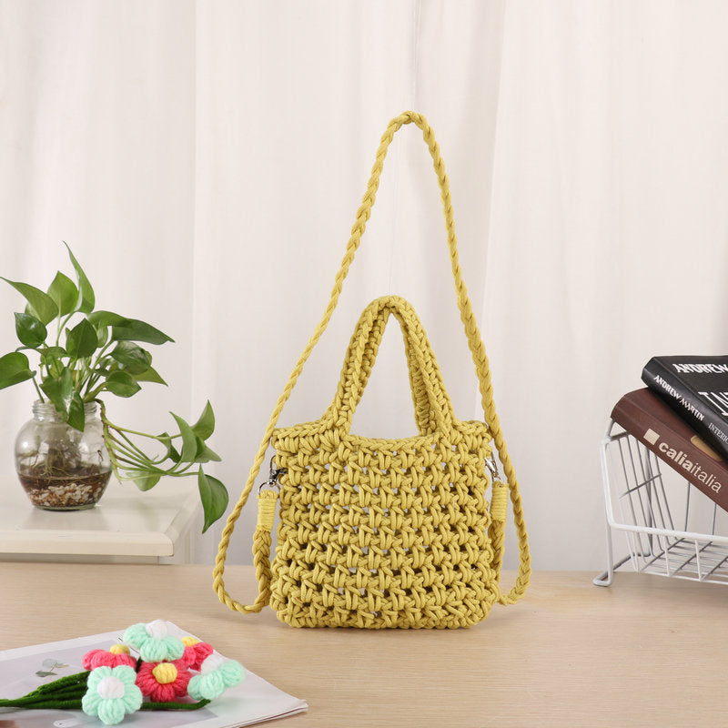 Handcrafted Macrame Shoulder Bag Kalsten