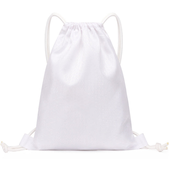 Honeycomb Texture Drawstring Backpack Kalsten