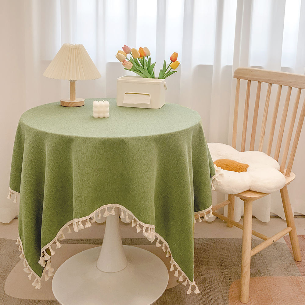 Decorative Fringed Table Cover