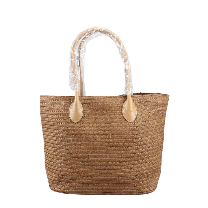 Shopping bag made of eco-friendly natural material with reinforced carrying handles Kalsten