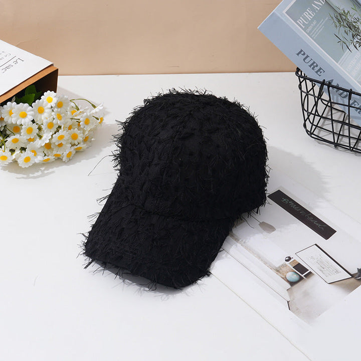Women's Embroidered Textured Baseball Cap Kalsten