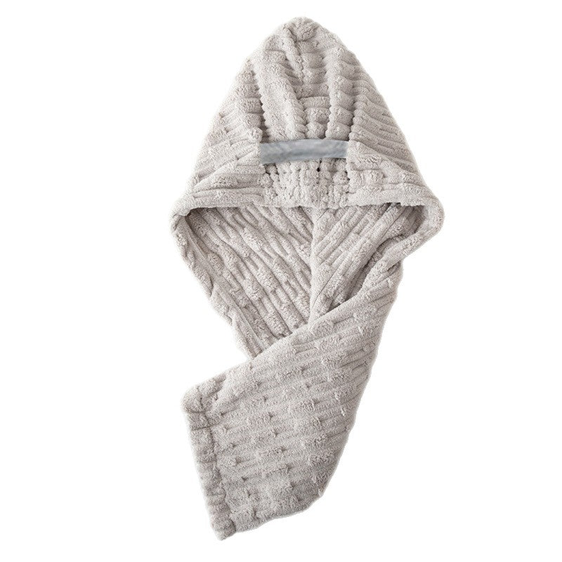 Women's Hooded Bathrobe made of Cozy Microfiber Kalsten