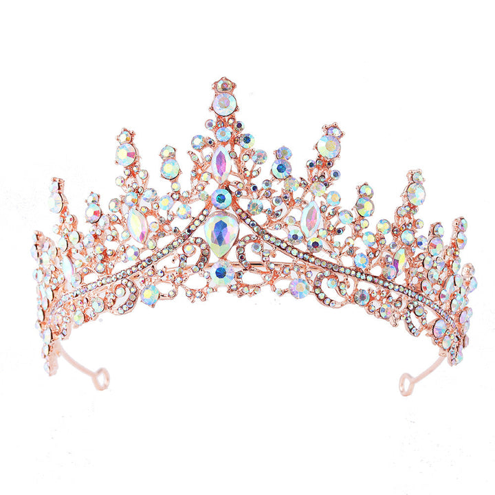 Ladies Rhinestone Tiara with Sparkling Gemstones Kalsten