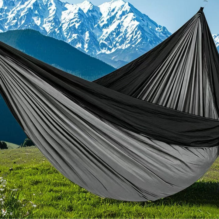 Ultralight portable parachute camping hammock with reinforced tree straps and ripstop nylon Kalsten