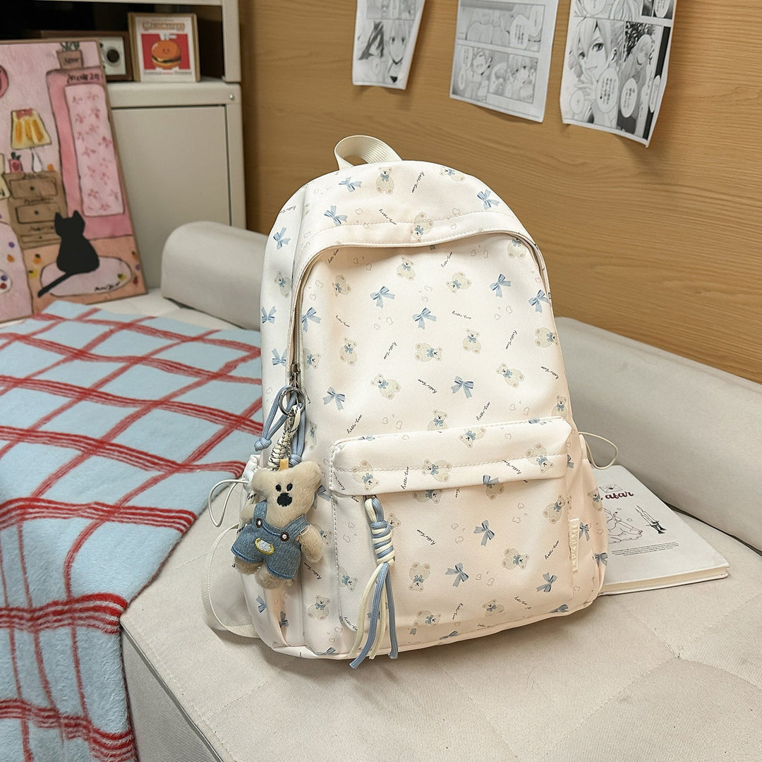Charming Floral Print Backpack Kalsten