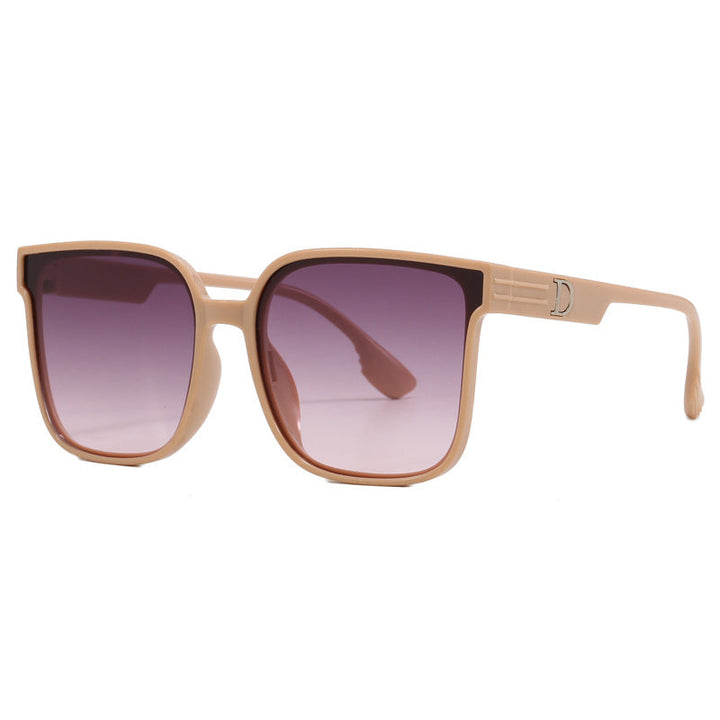 Women stylish square sunglasses with transparent frame Kalsten