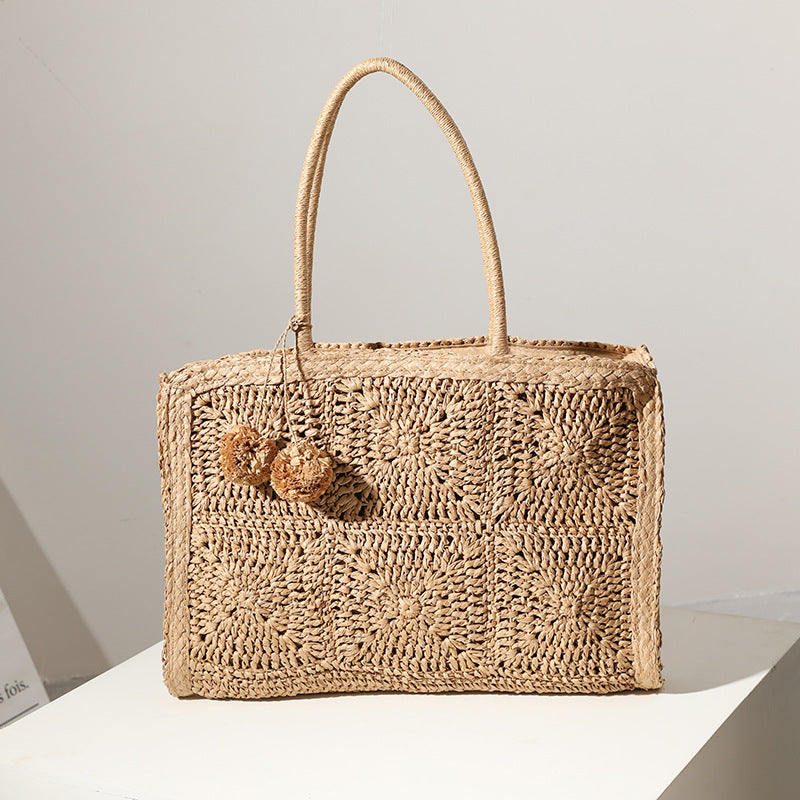 Handcrafted Macrame Beach Bag Kalsten