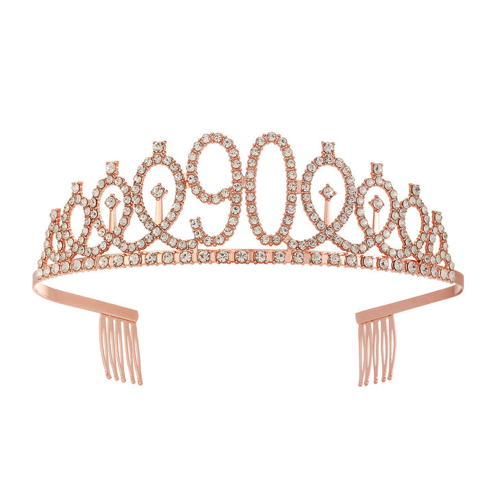 Women's Crystal-Embellished Tiara with Elegant Design Kalsten
