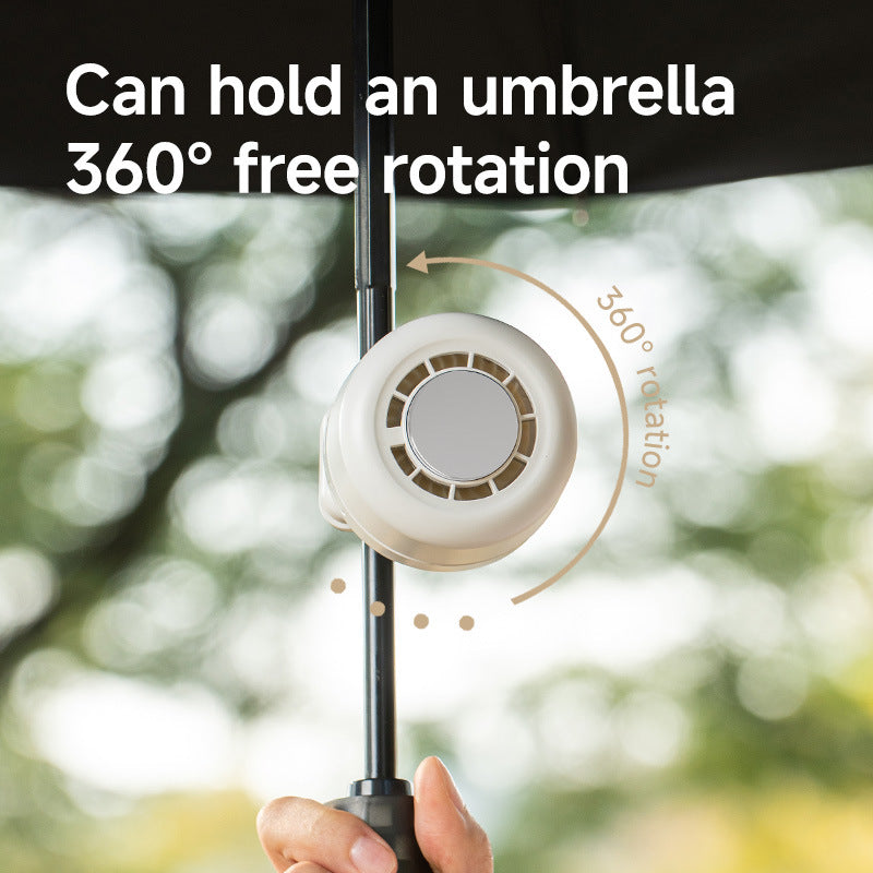 Unisex nan clip-on portable personal air purifier and silent mini fan Kalsten