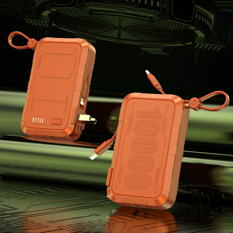 Portable power bank with robust housing and integrated fast charging function Kalsten