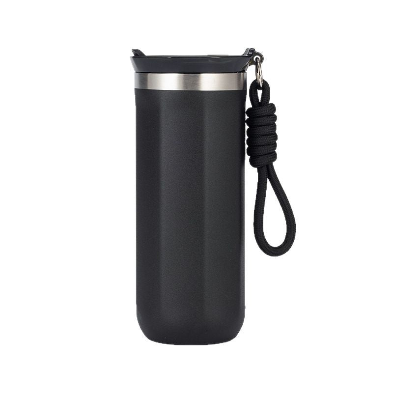Women's Stylish Thermos Bottle with Carry Strap Kalsten