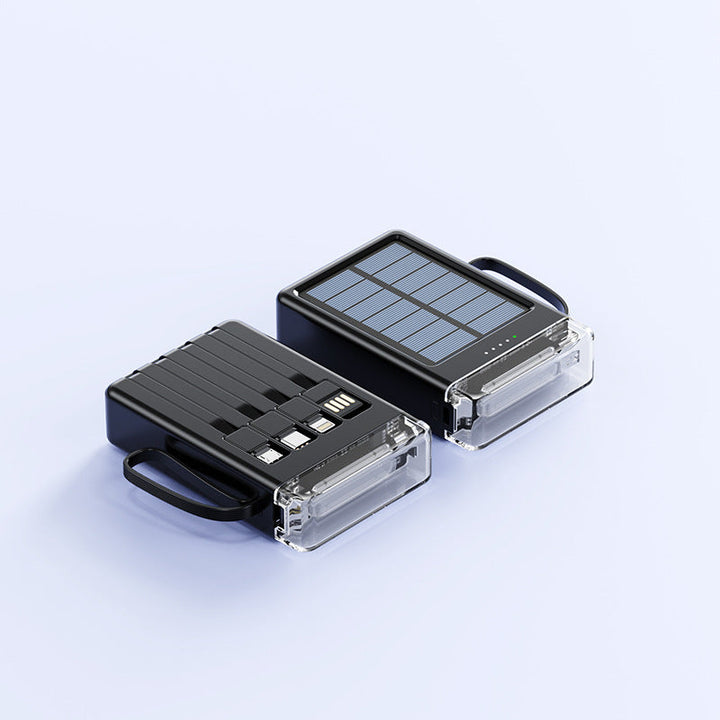 Solar power bank with multifunctional design and integrated fast charging function Kalsten