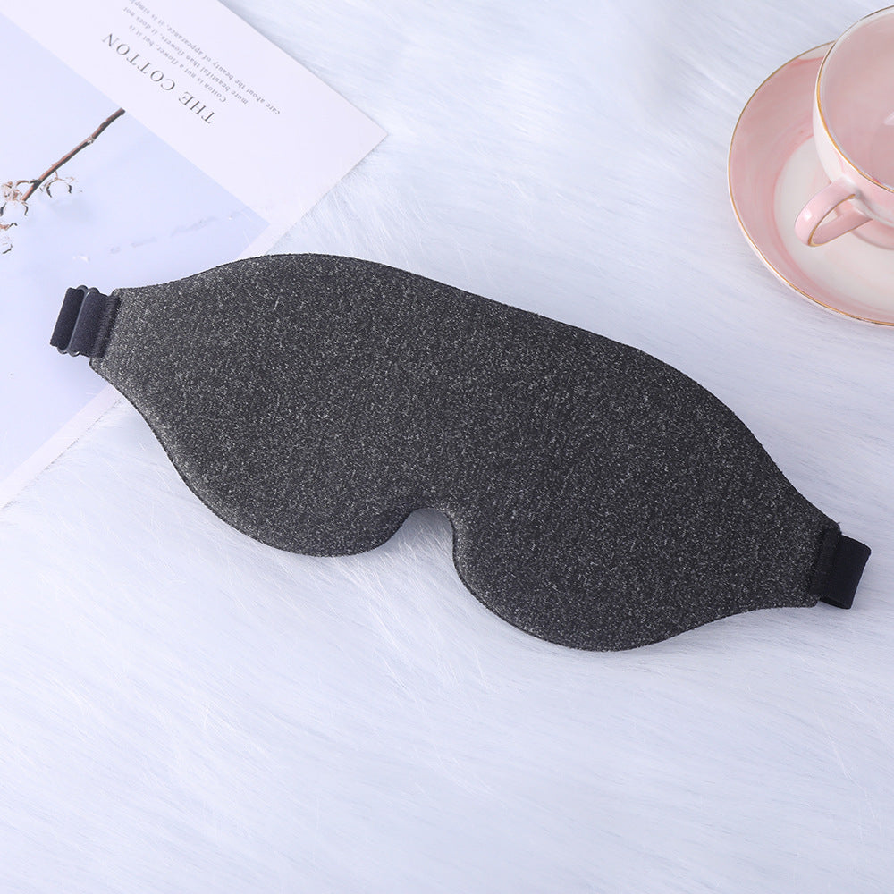 Unisex nan ergonomic 3D sleep mask with contoured eye cavities and adjustable comfort band Kalsten