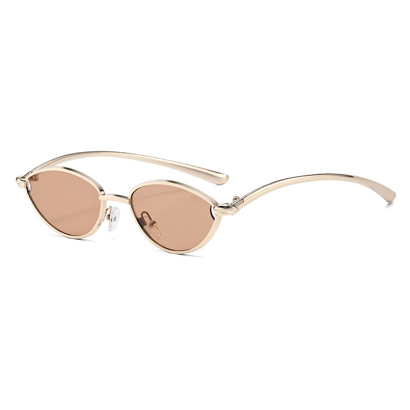 Women's designer sunglasses with elegant metal frame and protective lenses Kalsten