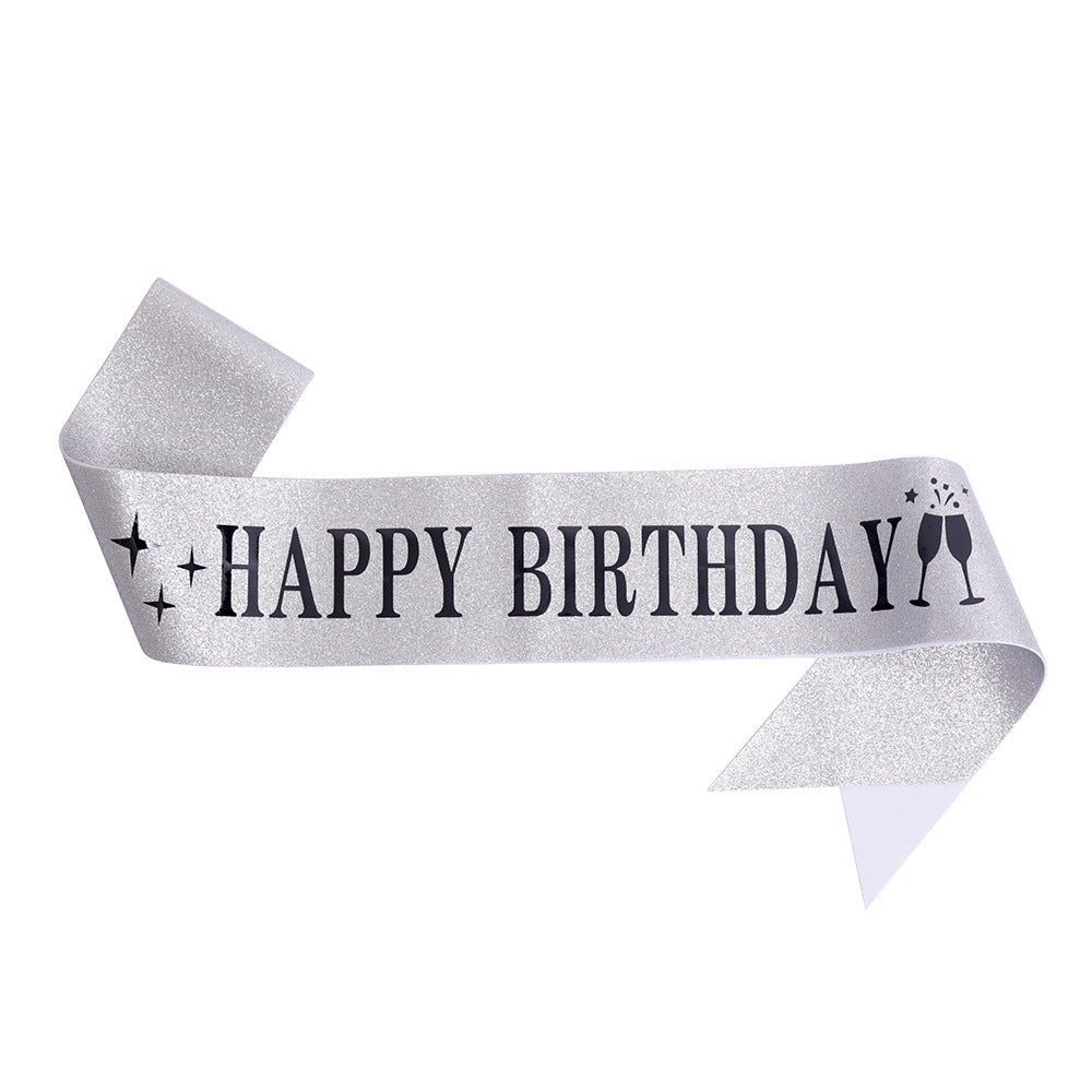 Women Funkenkrone with "Happy Birthday" lettering Kalsten