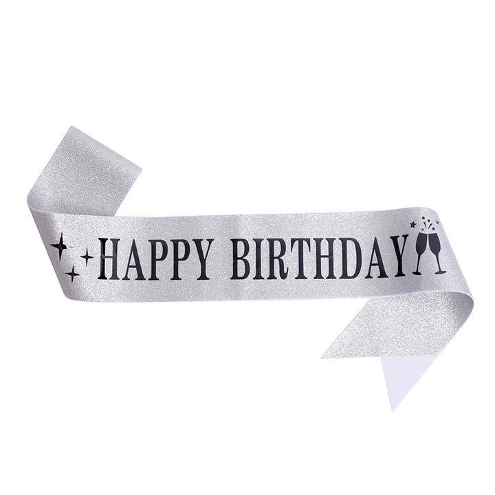 Women Funkenkrone with "Happy Birthday" lettering Kalsten