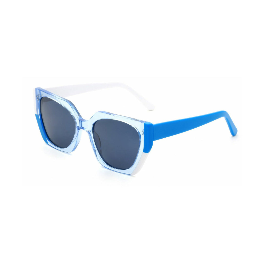 Women's designer sunglasses with angular frame and polarized lenses Kalsten