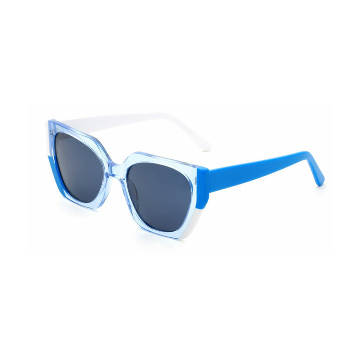 Women's designer sunglasses with angular frame and polarized lenses Kalsten