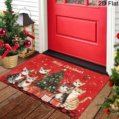 Festive Holiday Area Rug Acalora