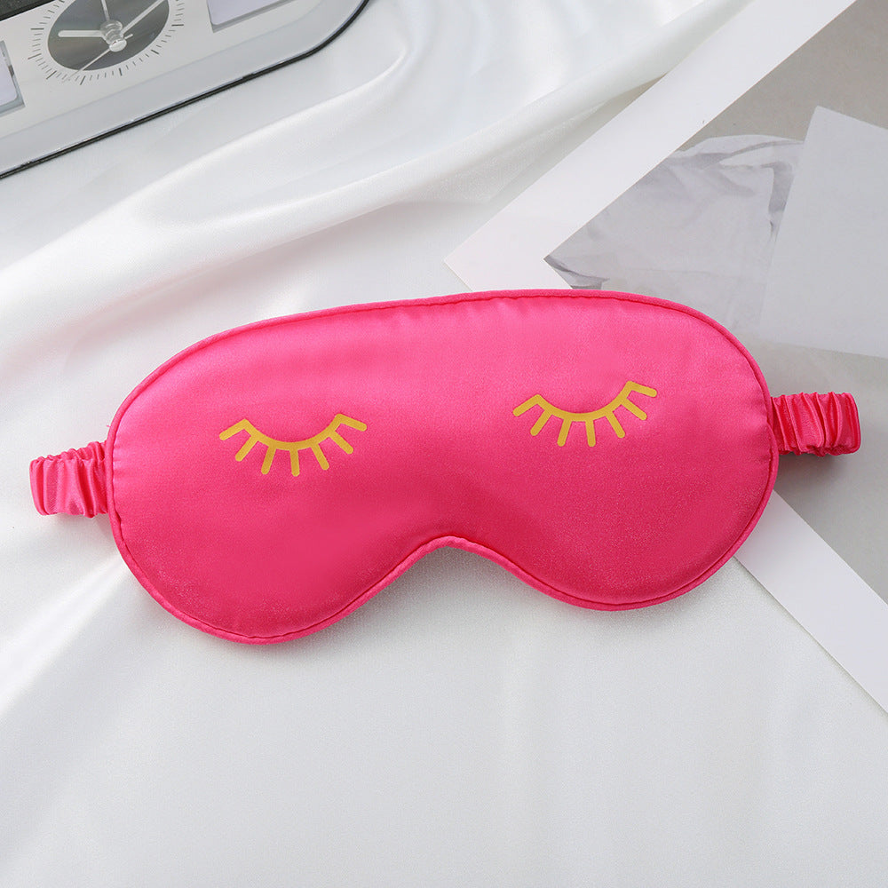 Women's luxuriously silky sleep mask with soft padding and elastic adjustable band Kalsten