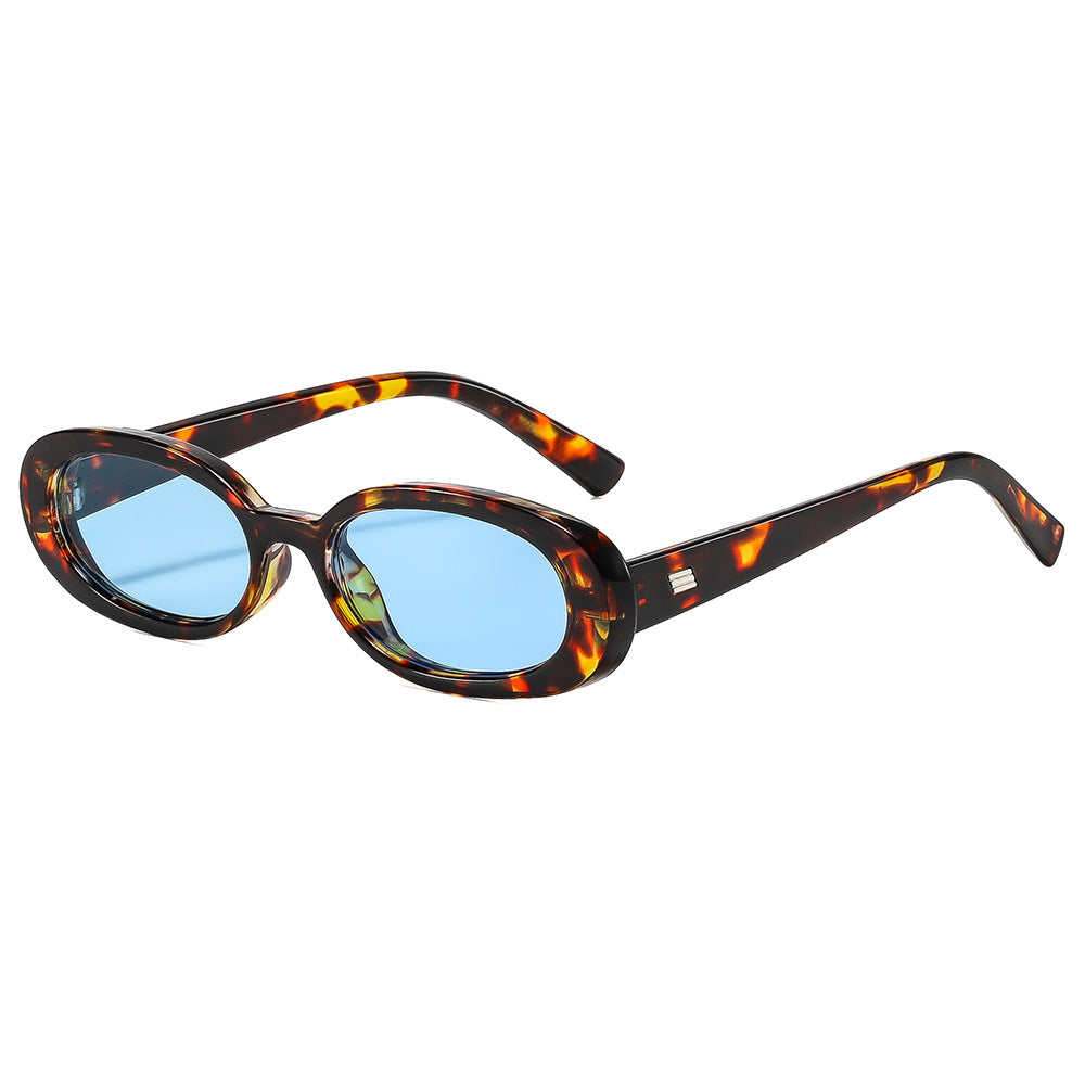 Women's fashionable sunglasses with oval frame and trendy lenses Kalsten