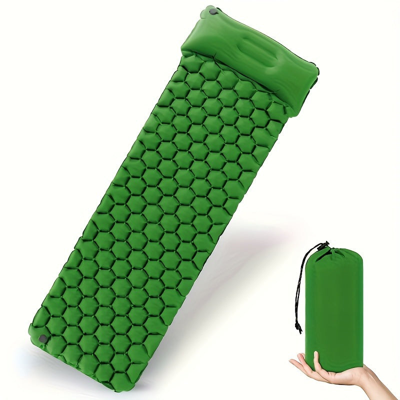 Inflatable Comfort Camping Mat With Ergonomic Air Cushions Kalsten