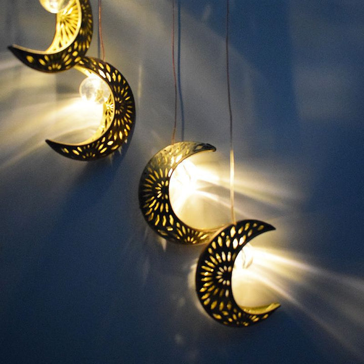 Decorative Hanging Star Wind Chime With Brass Stars And Tubular Aluminum Chimes Kalsten