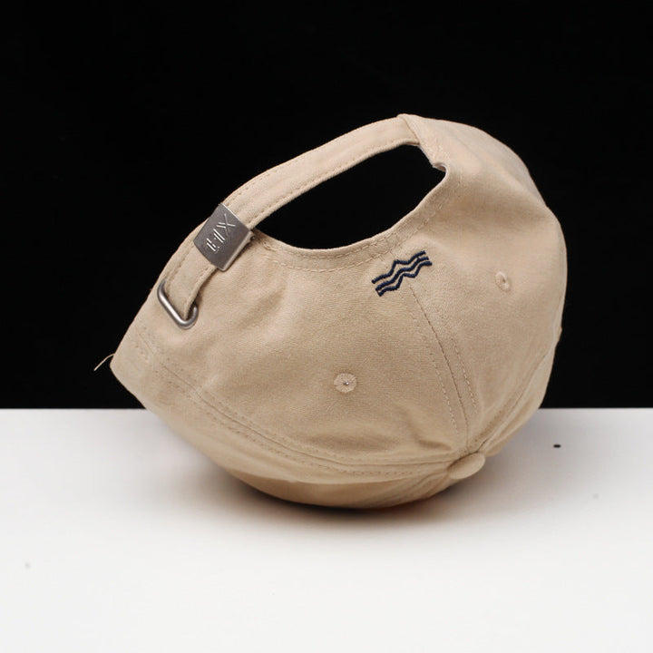 Women's Distressed Cotton Embroidered Baseball Cap Kalsten