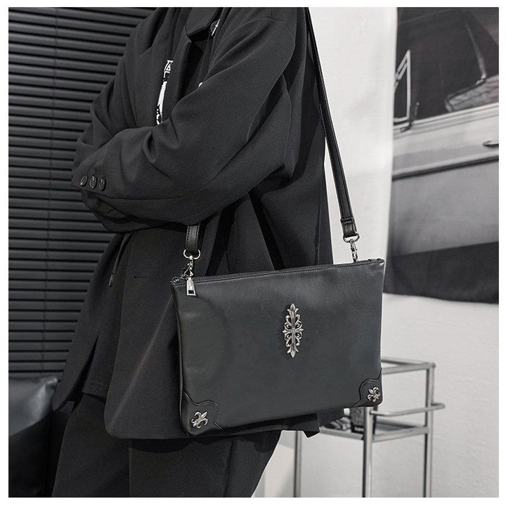 Elegant Clutch Made of High-Quality Faux Leather Kalsten