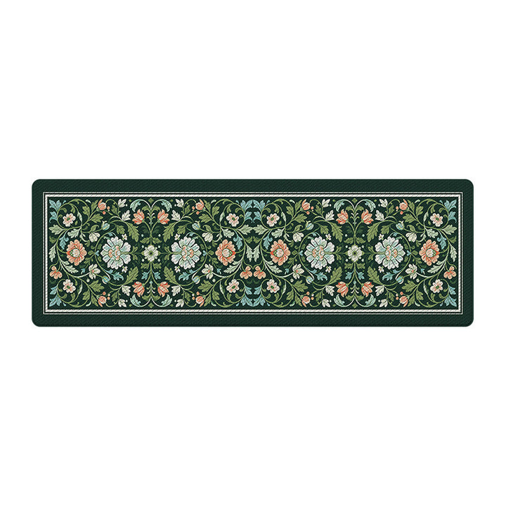 Floral Pattern Kitchen Comfort Mat Set Kalsten