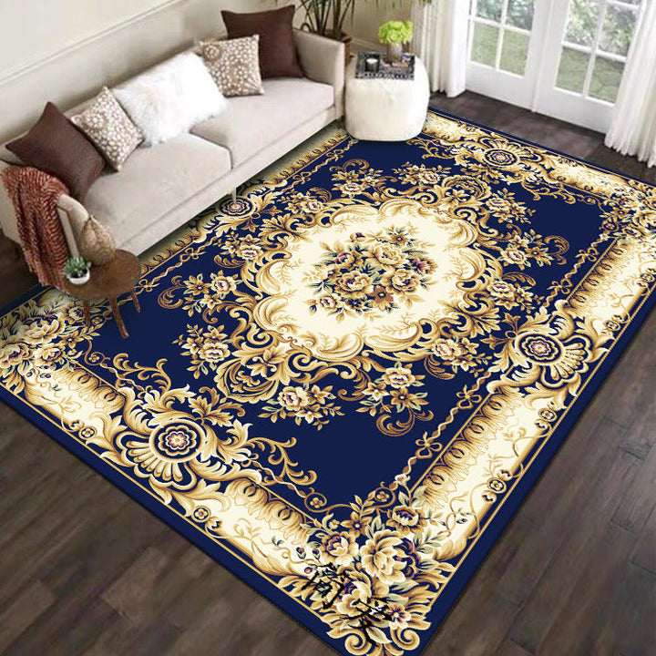 Vintage Floral Pattern Area Rug
