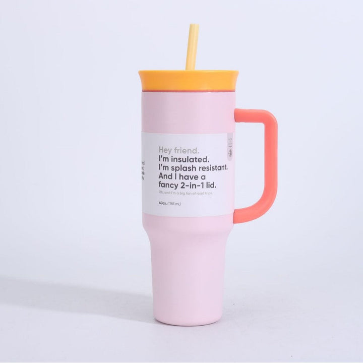 Women's insulated mug with 2-in-1 lid Kalsten