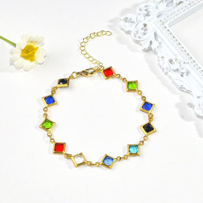 Heart Charm Bracelet Acalora