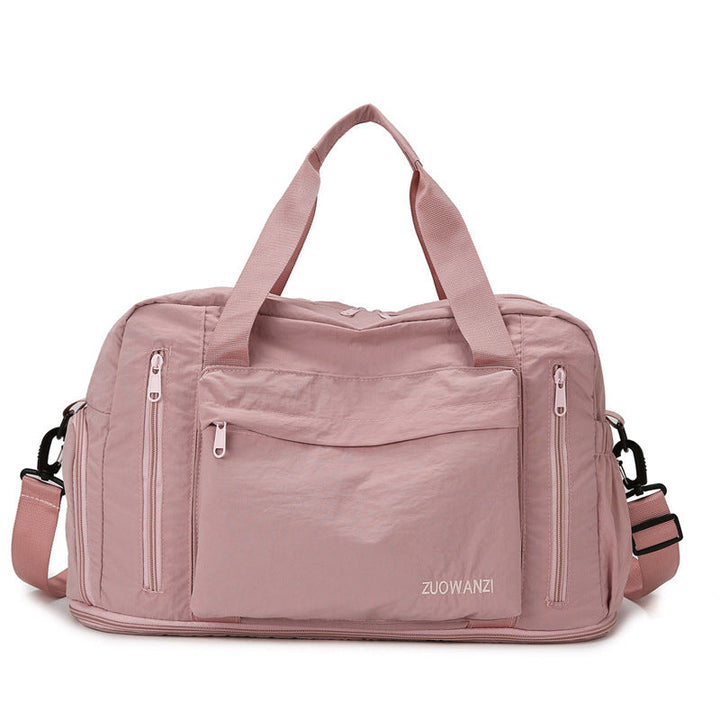 Sporty Shoulder Bag With Integrated Organization System Kalsten