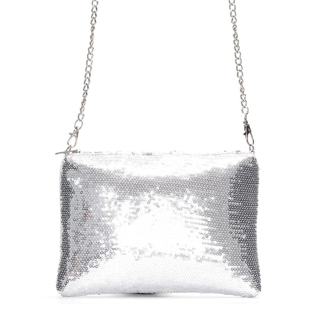 Elegant Clutch with Glitter Details Kalsten