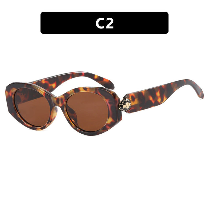 Women extravagant sunglasses in unique tortoiseshell pattern Kalsten