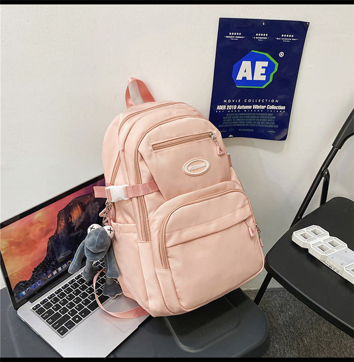 Functional Multi-Pocket Travel School Backpack